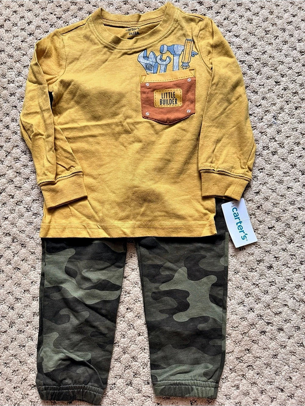 (2) NWT Carter's Boy Outfits. Size 2T
